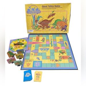 Vintage 2001  Land Before Time Great Valley Game Board Game Complete